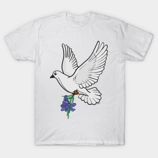 White Dove of Peace T-Shirt